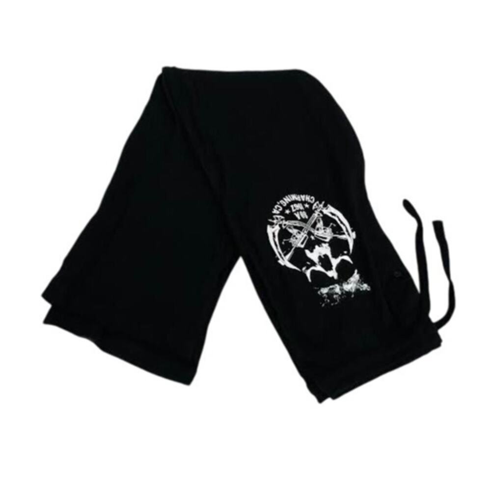 NWT! Sons‎ of Anarchy SOA Logo Men's Black Sleep Pants MEDIUM